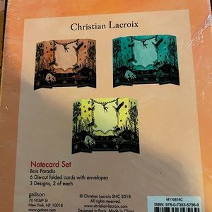 CHRISTIAN LACROIX notecard set